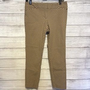 New York & Co. Stretch Polka Dot Pants - Size 6